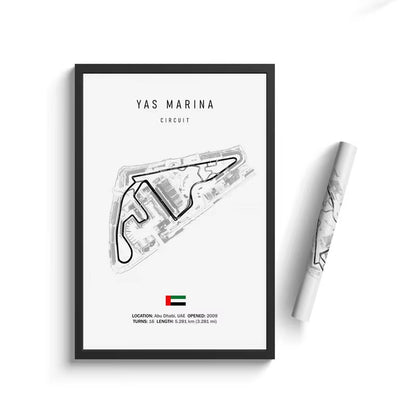 F1 Track Circuit Canvas Painting Wall Art Nordic Posters Aesthetic Motorsport Race Picture for Home Decor