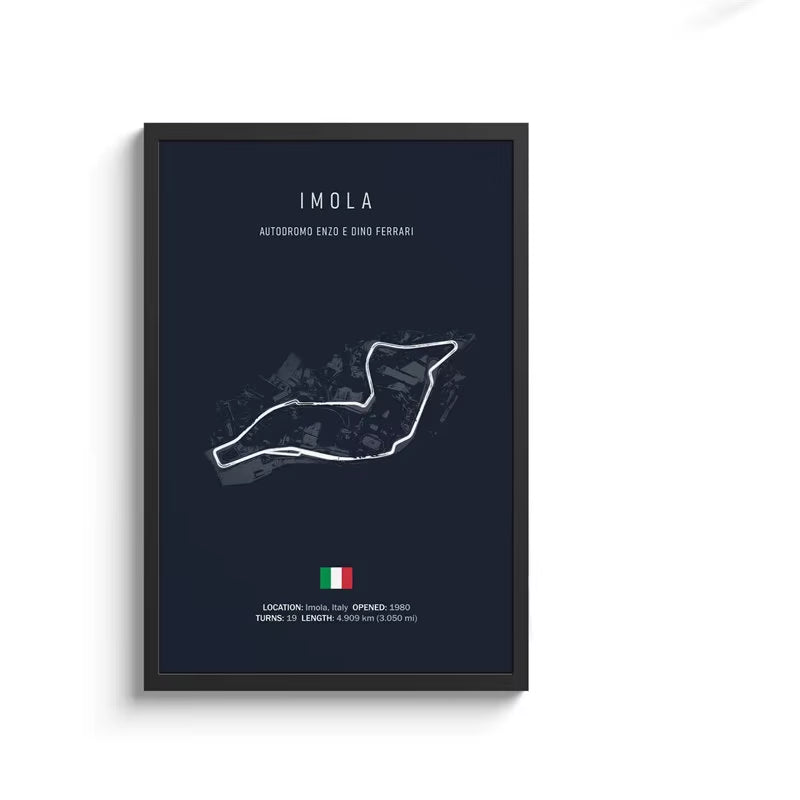F1 Track Circuit Canvas Painting Wall Art Nordic Posters Aesthetic Motorsport Race Picture for Home Decor